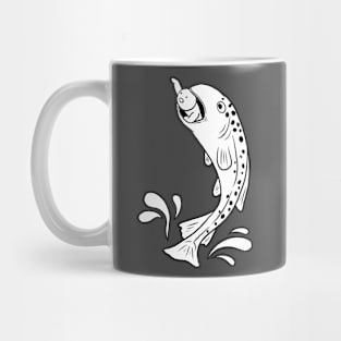 Deep trout ate me Mug